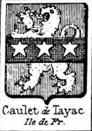 Caulet Coat of Arms / Family Crest 1