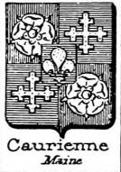 Caurienne Coat of Arms / Family Crest 0