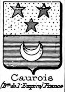 Caurois Coat of Arms / Family Crest 0