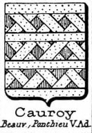 Caurroy Coat of Arms / Family Crest 0