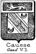 Causse Coat of Arms / Family Crest 0