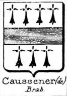 Caussener Coat of Arms / Family Crest 0