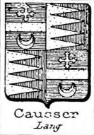 Causser Coat of Arms / Family Crest 0