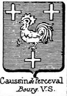 Caussin Coat of Arms / Family Crest 1