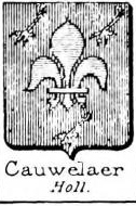 Cauwelaer Coat of Arms / Family Crest 0