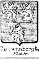 Cauwenberghe Coat of Arms / Family Crest 0