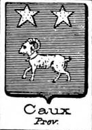 Caux Coat of Arms / Family Crest 1