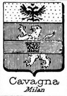 Cavagna Coat of Arms / Family Crest 2