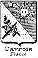 Cavrois Coat of Arms / Family Crest 0