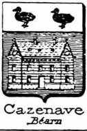Cazenave Coat of Arms / Family Crest 1