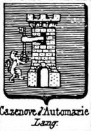 Cazenove Coat of Arms / Family Crest 2