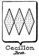 Cecillon Coat of Arms / Family Crest 0