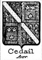 Cedall Coat of Arms / Family Crest 0