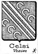 Celsi Coat of Arms / Family Crest 1