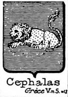 Cephalas Coat of Arms / Family Crest 0