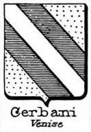 Cerbani Coat of Arms / Family Crest 0