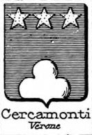 Cercamonti Coat of Arms / Family Crest 0