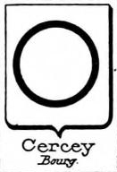 Cercey Coat of Arms / Family Crest 0