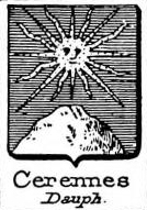 Cerennes Coat of Arms / Family Crest 0