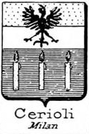 Cerioli Coat of Arms / Family Crest 1