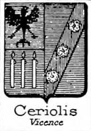 Ceriolis Coat of Arms / Family Crest 0
