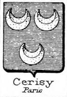 Cerisy Coat of Arms / Family Crest 0