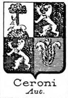 Ceroni Coat of Arms / Family Crest 0