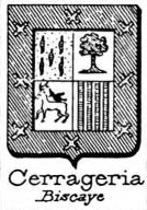 Cerrageria Coat of Arms / Family Crest 1