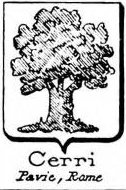 Cerri Coat of Arms / Family Crest 1