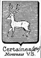 Certaines Coat of Arms / Family Crest 0