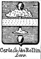 Cerue Coat of Arms / Family Crest 0