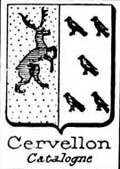 Cervellon Coat of Arms / Family Crest 1