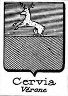 Cervia Coat of Arms / Family Crest 1