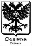 Cesana Coat of Arms / Family Crest 1