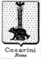 Cesarini Coat of Arms / Family Crest 5