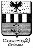 Cesaris Coat of Arms / Family Crest 1