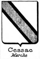 Cessac Coat of Arms / Family Crest 0