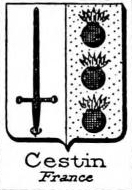 Cestin Coat of Arms / Family Crest 0