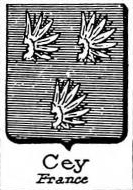 Cey Coat of Arms / Family Crest 1