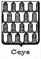 Ceys Coat of Arms / Family Crest 0