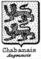Chabanais Coat of Arms / Family Crest 0