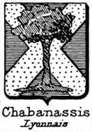 Chabanassis Coat of Arms / Family Crest 0