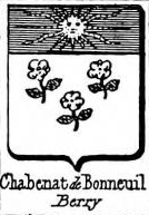 Chabenat Coat of Arms / Family Crest 0