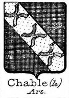Chable Coat of Arms / Family Crest 0