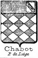 Chabot Coat of Arms / Family Crest 2