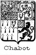 Chabot Coat of Arms / Family Crest 4