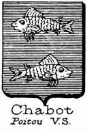 Chabot Coat of Arms / Family Crest 6