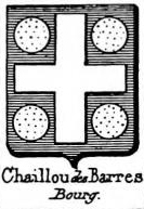 Chaillou Coat of Arms / Family Crest 1