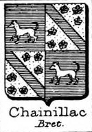 Chainillac Coat of Arms / Family Crest 0
