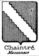 Chaintre Coat of Arms / Family Crest 0